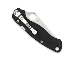 Spyderco Paramilitary 2 plain edge folding knife, view 2