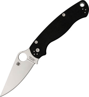 Spyderco Paramilitary 2 plain edge folding knife