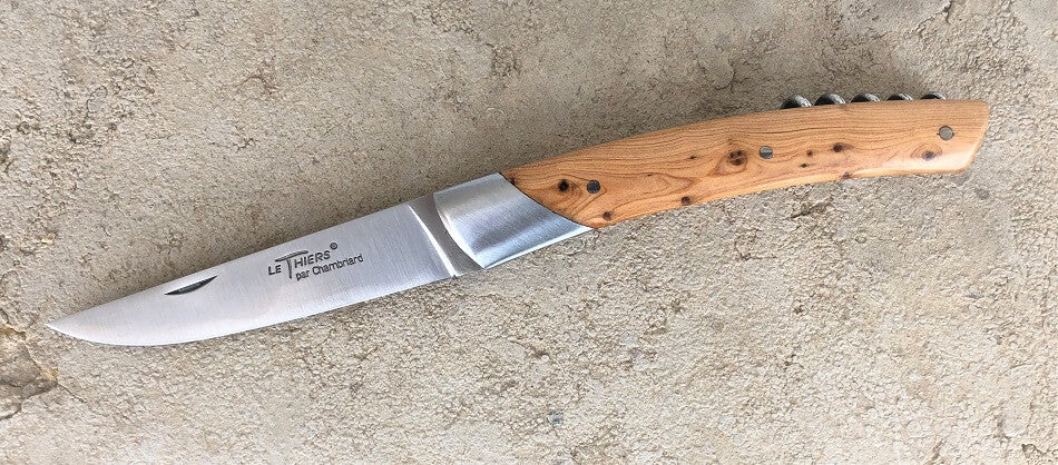 Thiers sommelier knife Chambriard Grand Cru cade