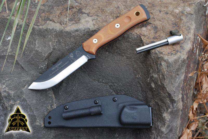 TOPS BOB Hunter Brown hunting knife, view 2