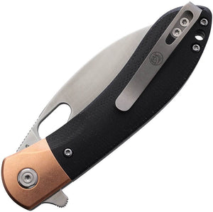 Pocket knife Vosteed Nightshade Linerlock black, view 2