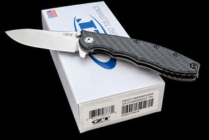 Zero Tolerance Hinderer Slicer CF folding knife, view 2