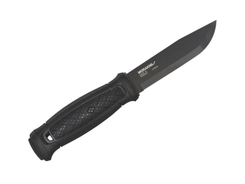 Morakniv Garberg fixed-blade bushcraft knife with multi-mount sheath