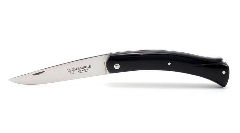 Laguiole en Aubrac Mistral knife with buffalo horn handle