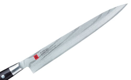 Kasumi Damascus Sashimi Japanese knife, 24 cm, view 2