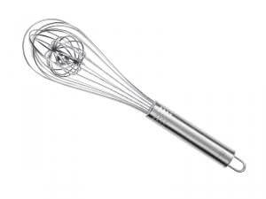 Kugelschneebesen 28 cm Edelstahl