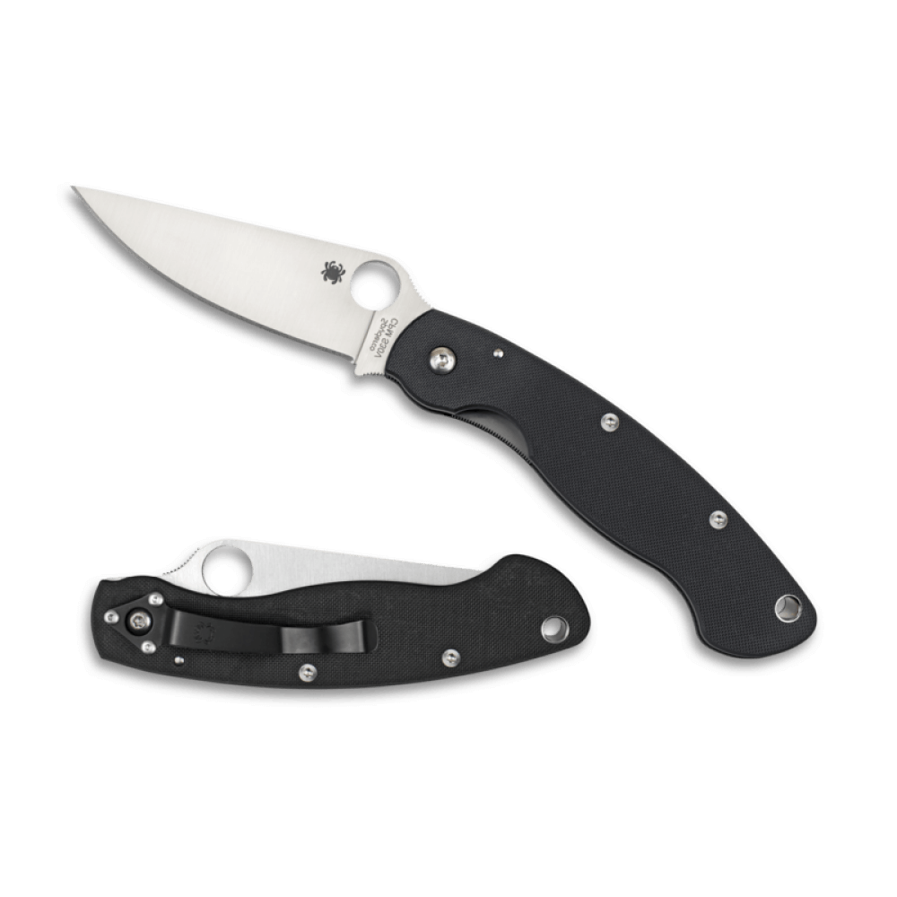 Couteau de poche Spyderco Military SC36GPE, vue 2