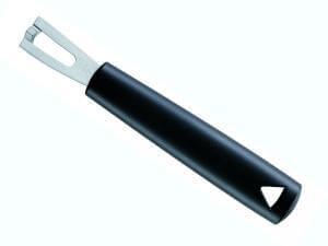 Kanneliermesser V-Form aus Edelstahl Triangle