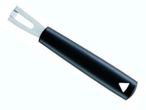 Kanneliermesser U-Form aus Edelstahl Triangle