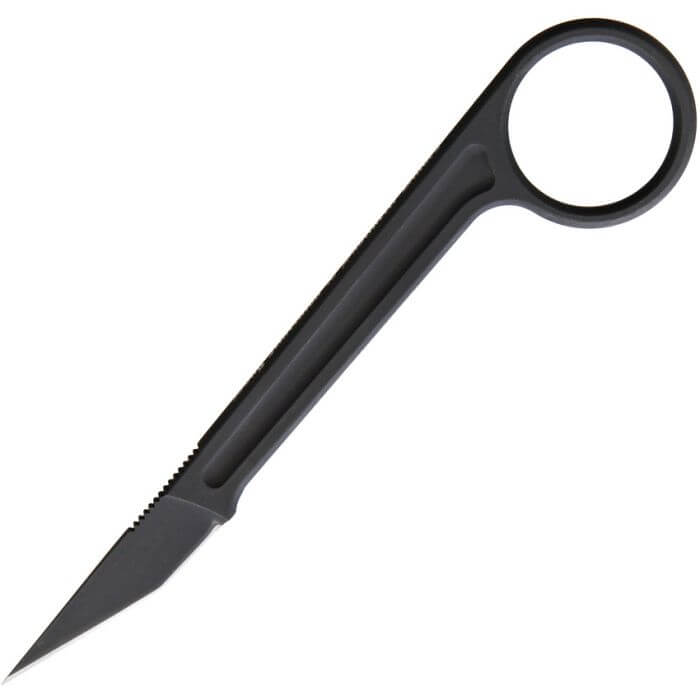 Couteau à lame fixe Bastinelli Picoeur Cerakote noir