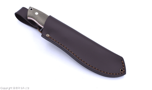 Brisa Nessmuk 125 micarta bushcraft knife, view 2