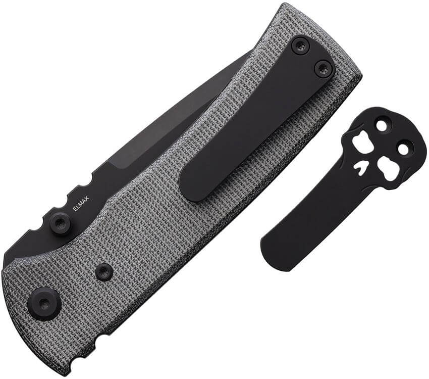 Couteau de poche Chaves Redención 229 Linerlock noir, vue 2