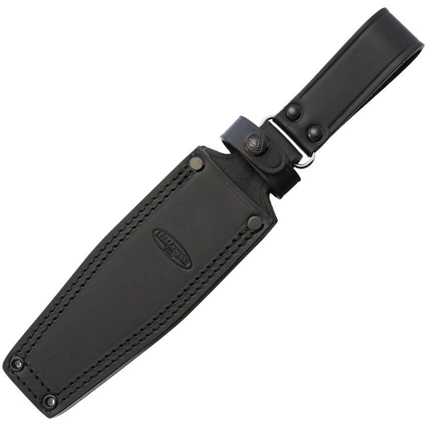 Survival knife Fällkniven A1 leather sheath, view 2