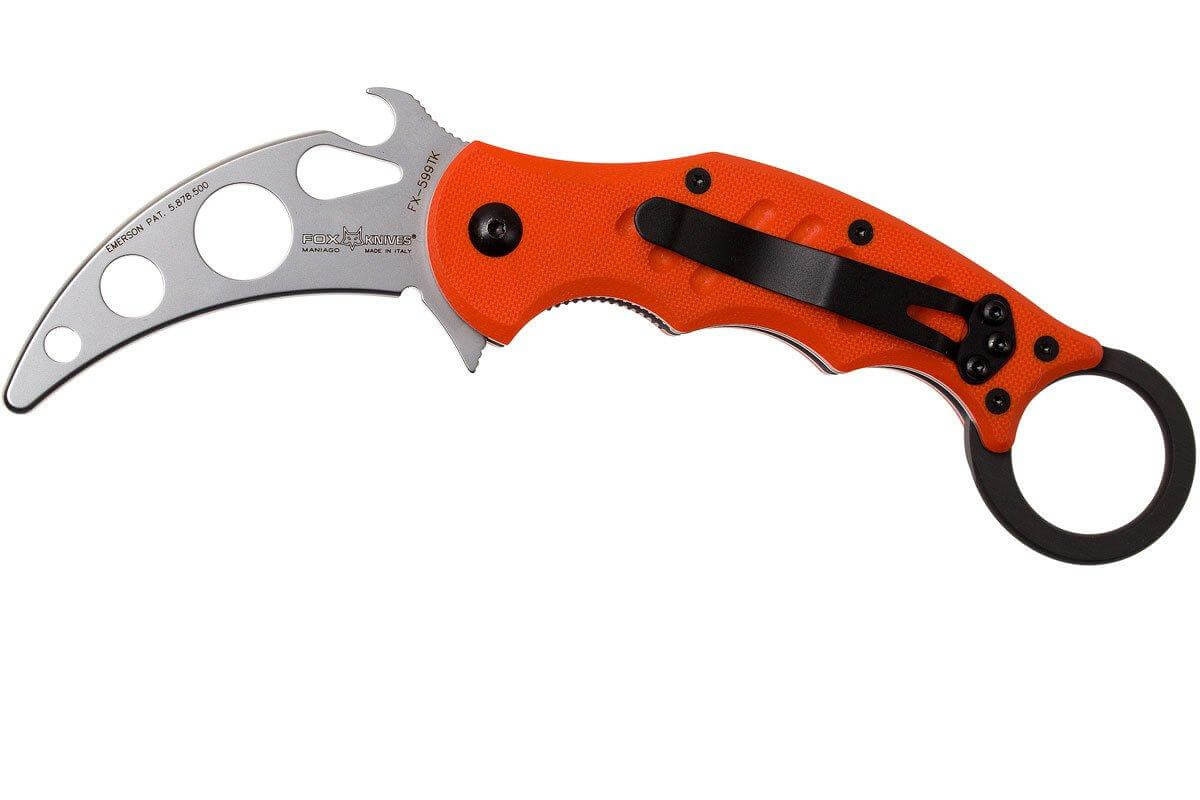 Karambit d'entraînement Fox Mini Karambit Training, vue 2