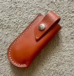 Fox Leder-Etui braun für Klappmesser