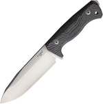 LionSteel T6 micarta fixed-blade knife