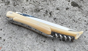Laguiole en Aubrac 14 cm horn corkscrew, view 3