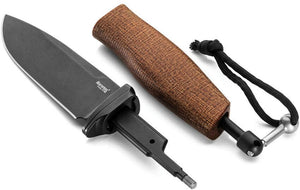 Fixed-blade knife Lion Steel ACHA Natural, view 4