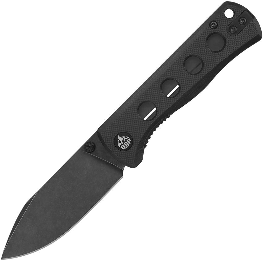 Couteau de poche QSP Canary Linerlock G10 noir