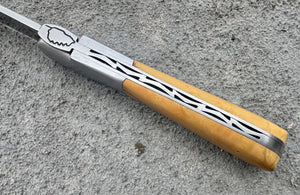 Corsican knife Fontenille Pataud Vendetta boxwood, view 2