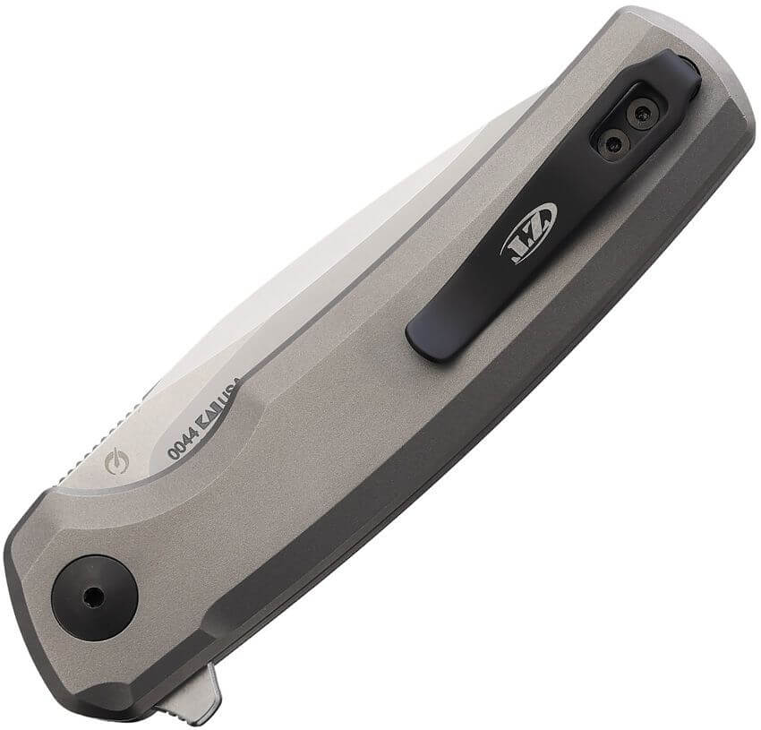Couteau de poche Zero Tolerance 0044 Button Lock titane, vue 2