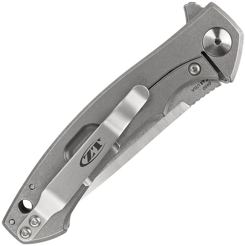 Couteau de poche Zero Tolerance 0450 Sinkevich titane, vue 2