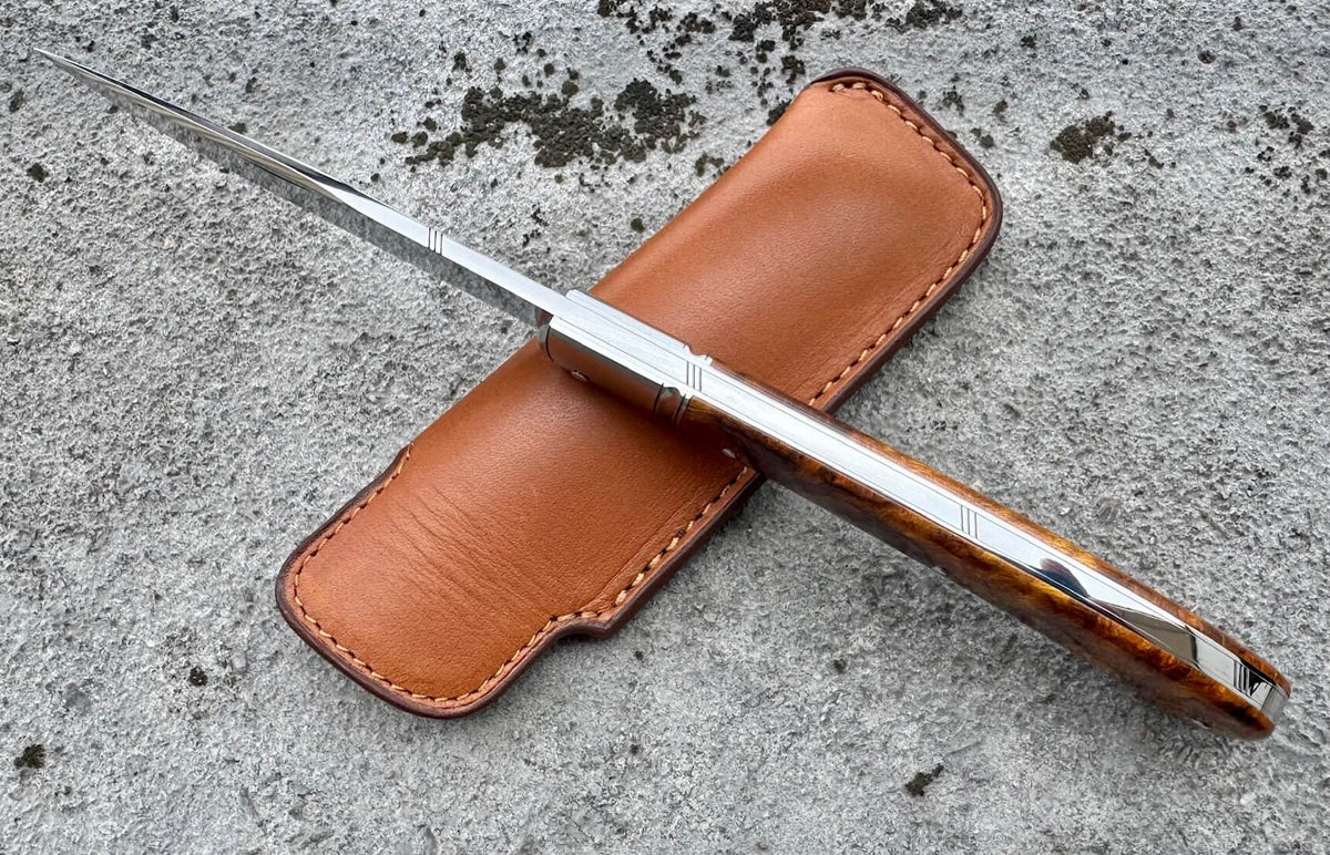 Handwerkermesser Romain Alvarez Yatagan, Ansicht 4