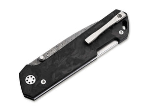 Böker Annual Knife 2026 Damascus pocket knife, view 2