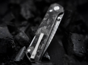 Böker Annual Knife 2026 Damascus pocket knife, view 3