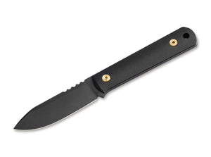 Fixed-blade knife Böker BFF Packlite Allblack Stargaze