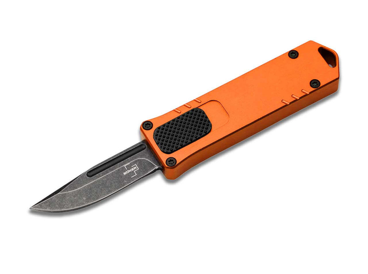 Couteau automatique Böker Plus USB OTF 2.0 Burnt Orange