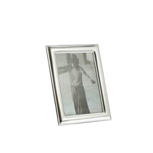 Cadre photo argent massif 10x15 Jasmin