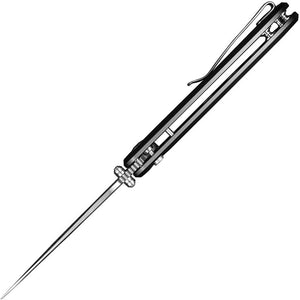 Taschenmesser Civivi Hyperpulse Button Lock grau, Ansicht 3
