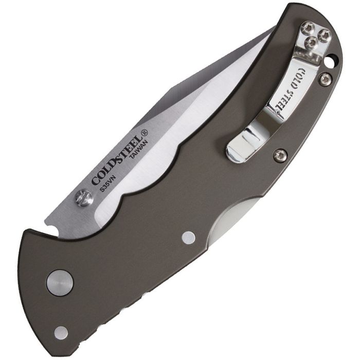 Couteau pliant Cold Steel Code 4 Clip Point, vue 2