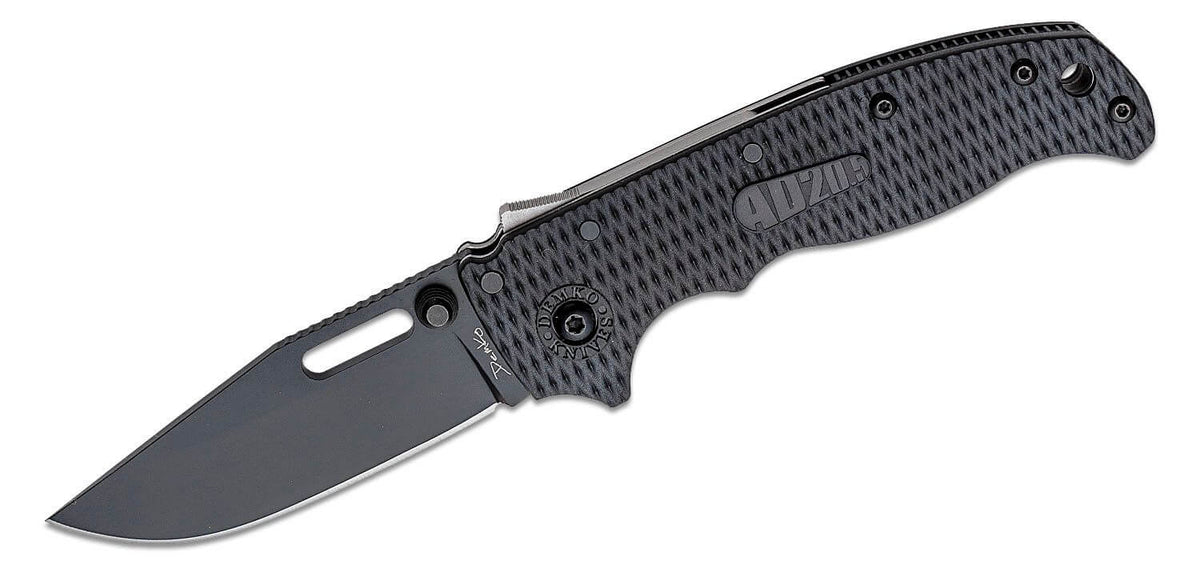 Demko AD20.5 Shark Lock Black folding knife