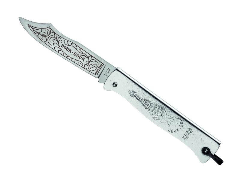 Couteau de poche Douk-Douk moyen chromé