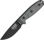 Outdoor-Messer ESEE 3 mit schwarzem Molle-Etui