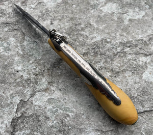 Larzac knife Fidelis boxwood, as forged, view 2