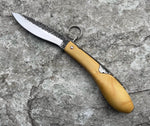 Larzac knife Fidelis boxwood, as forged