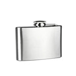 Stainless steel 4 oz pocket hip flask