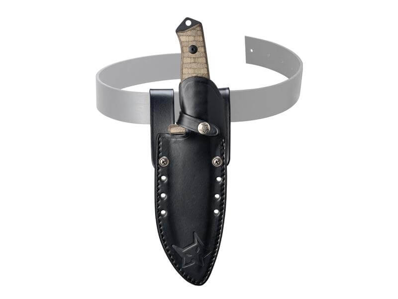Couteau à lame fixe Fox Bushman FX-609OD, vue 2