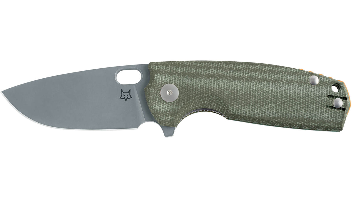 Couteau de poche Fox Core micarta vert
