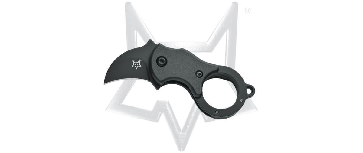 Fox Mini-KA Black folding mini karambit