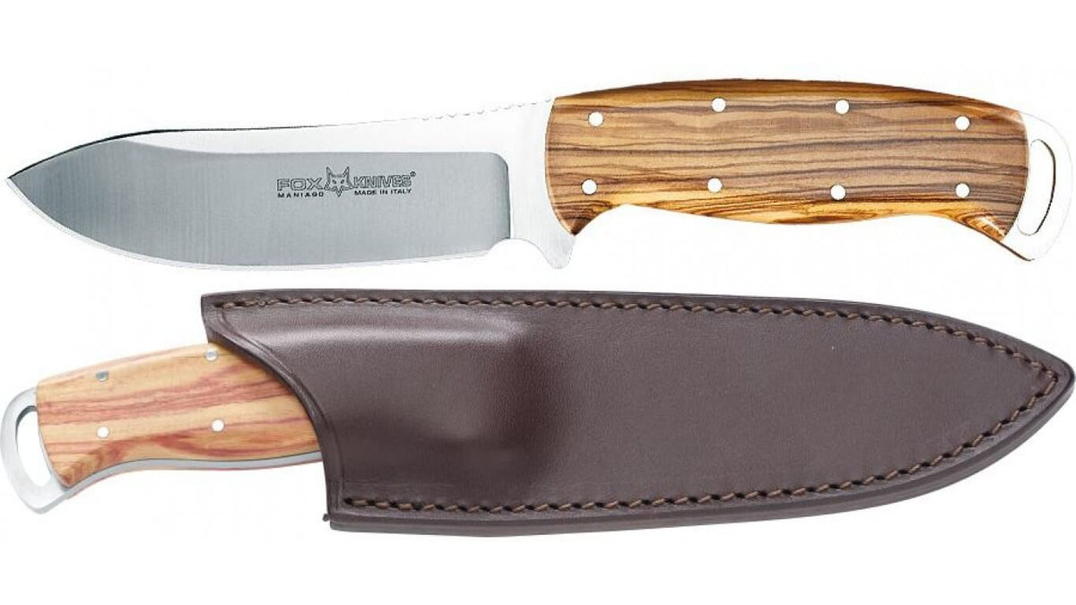 Couteau chasse Fox Persian Hunter Pachi olivier, vue 2