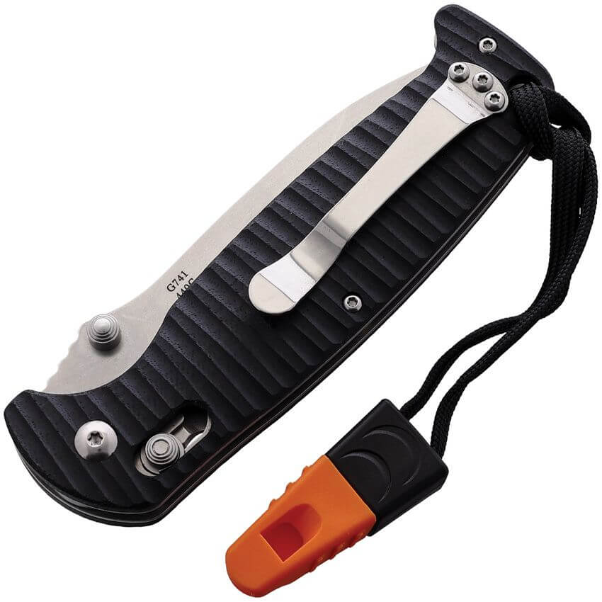 Couteau pliant Ganzo G7412 noir, vue 2