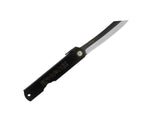 Japanisches Messer Higonokami schwarz 10 cm Kohlenstoffstahlklinge