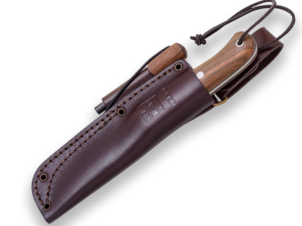 Joker couteau chasse noyer firesteel 112P