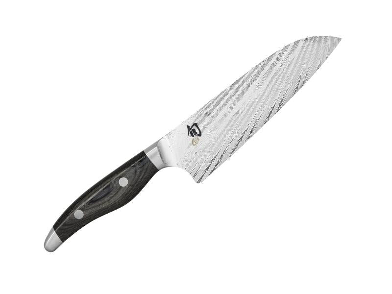 Couteau Damas Kai Shun Nagare santoku 18 cm