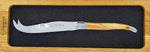 Laguiole en Aubrac cheese knife in olive wood