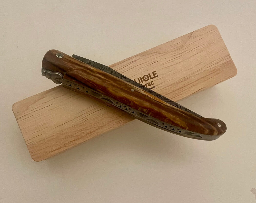 Laguiole en Aubrac 12 cm Damas bois d'Aubrac, vue 2